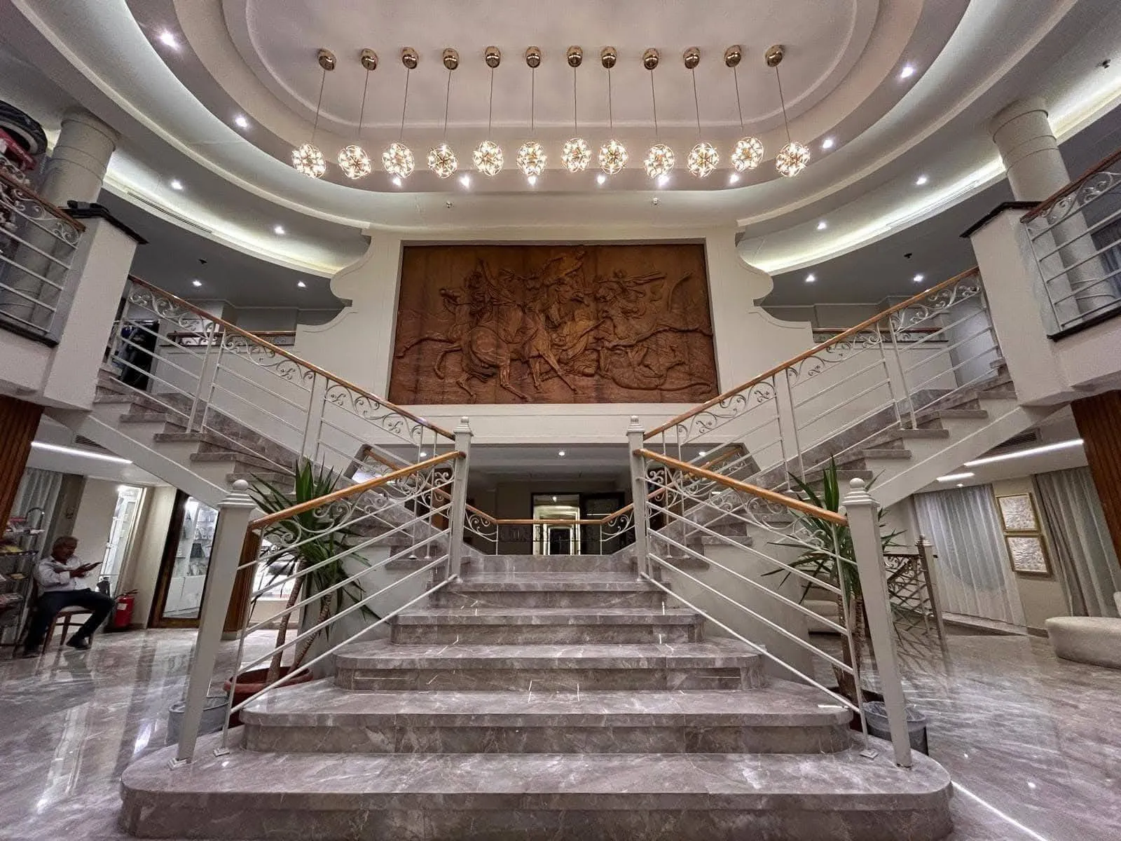 Lobby of the MS Coral II Nile Cruise Nile cruise